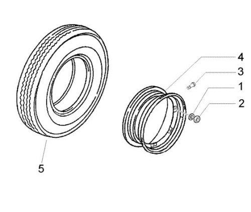 Steel rim (piece)